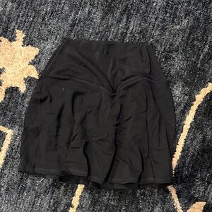 Elegant Black Mini Skirt